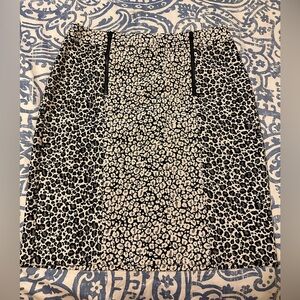Ann Taylor Pencil Skirt with Zippers - Size 2